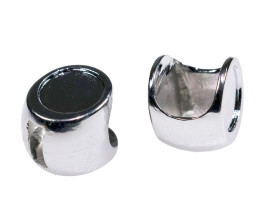 Metadur Basic Streamer Heads, Medium, Silver
